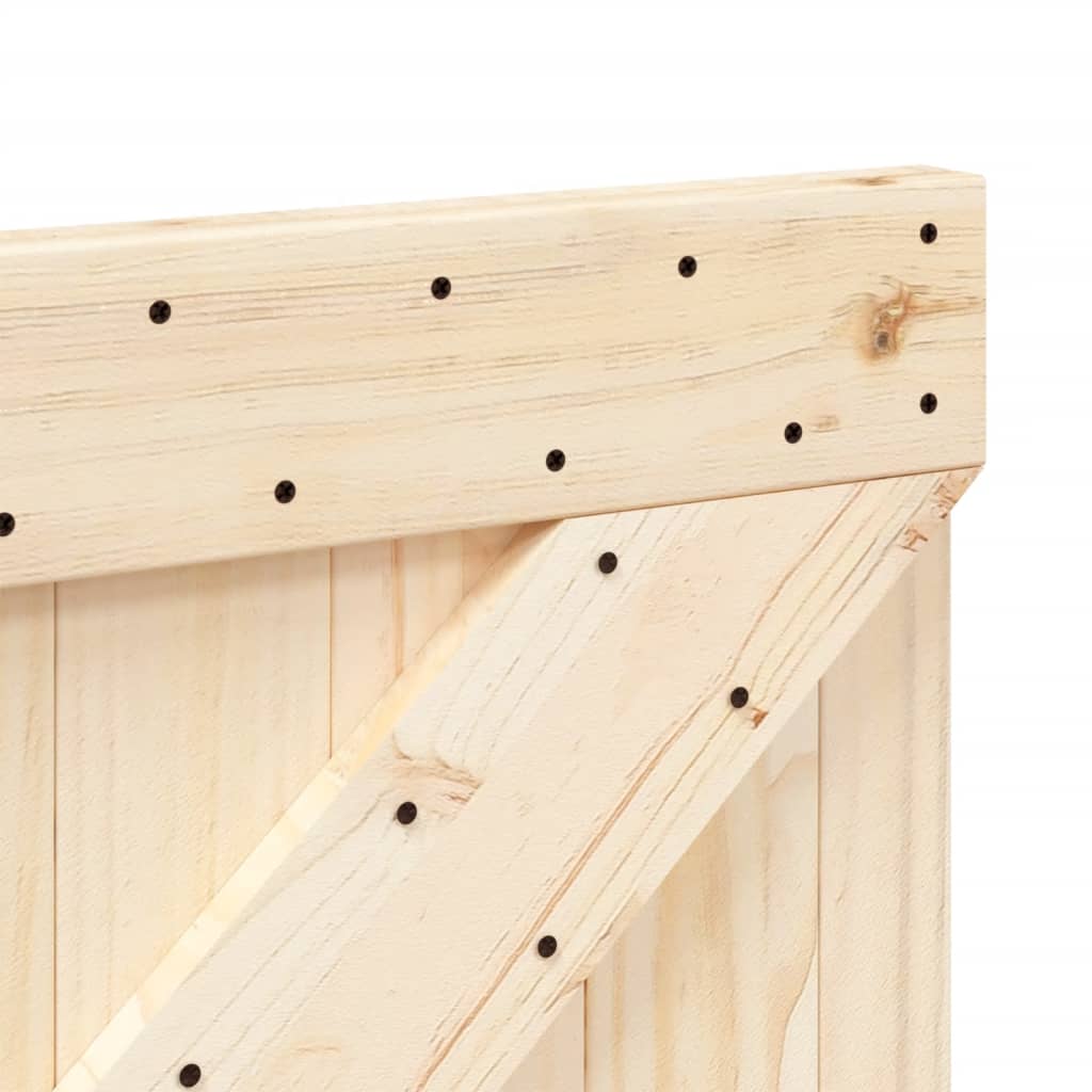 Headboard 160x104 cm Solid Wood Pine