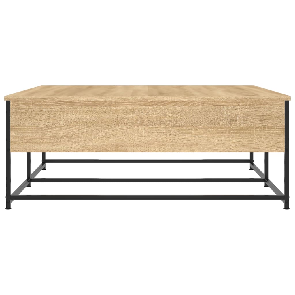 Coffee Table Sonoma Oak 100x99x40 cm Engineered Wood