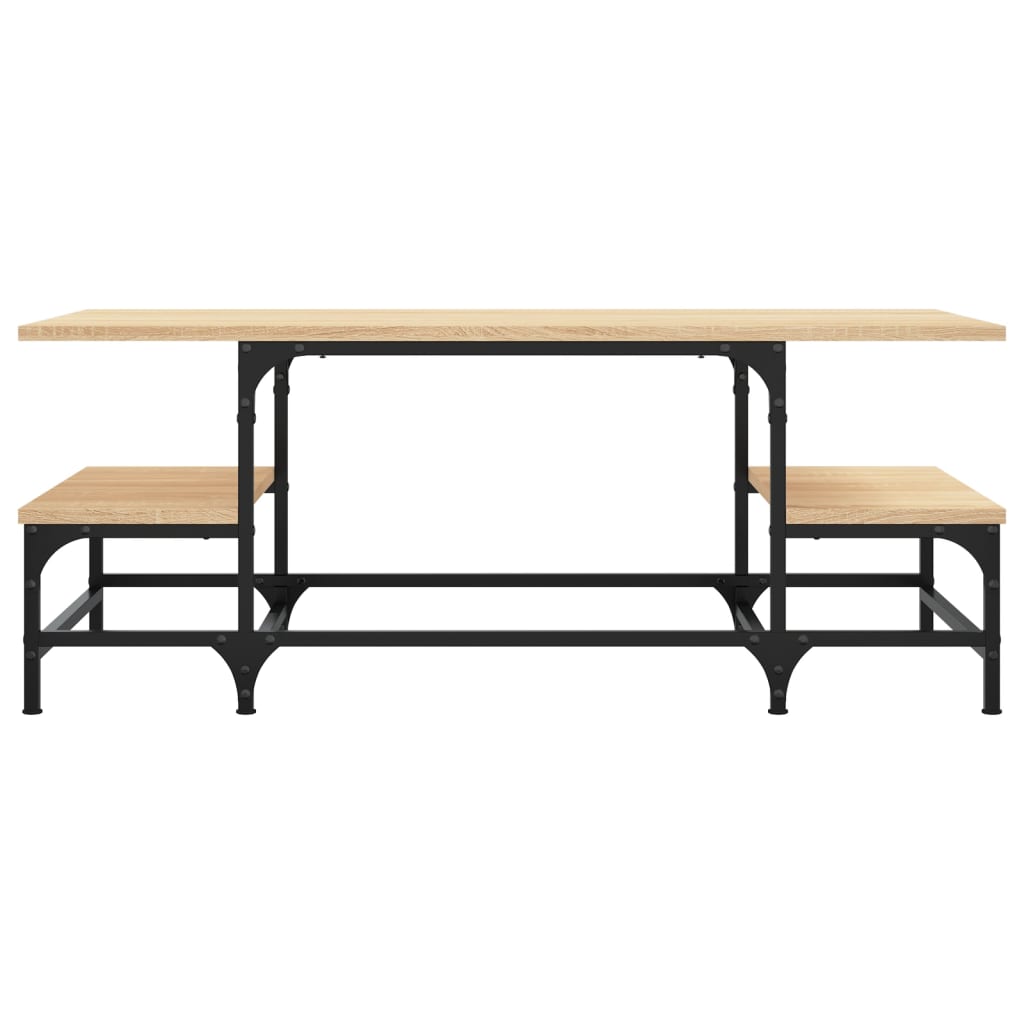 Coffee Table Sonoma Oak 100x50.5x40 cm Engineered Wood
