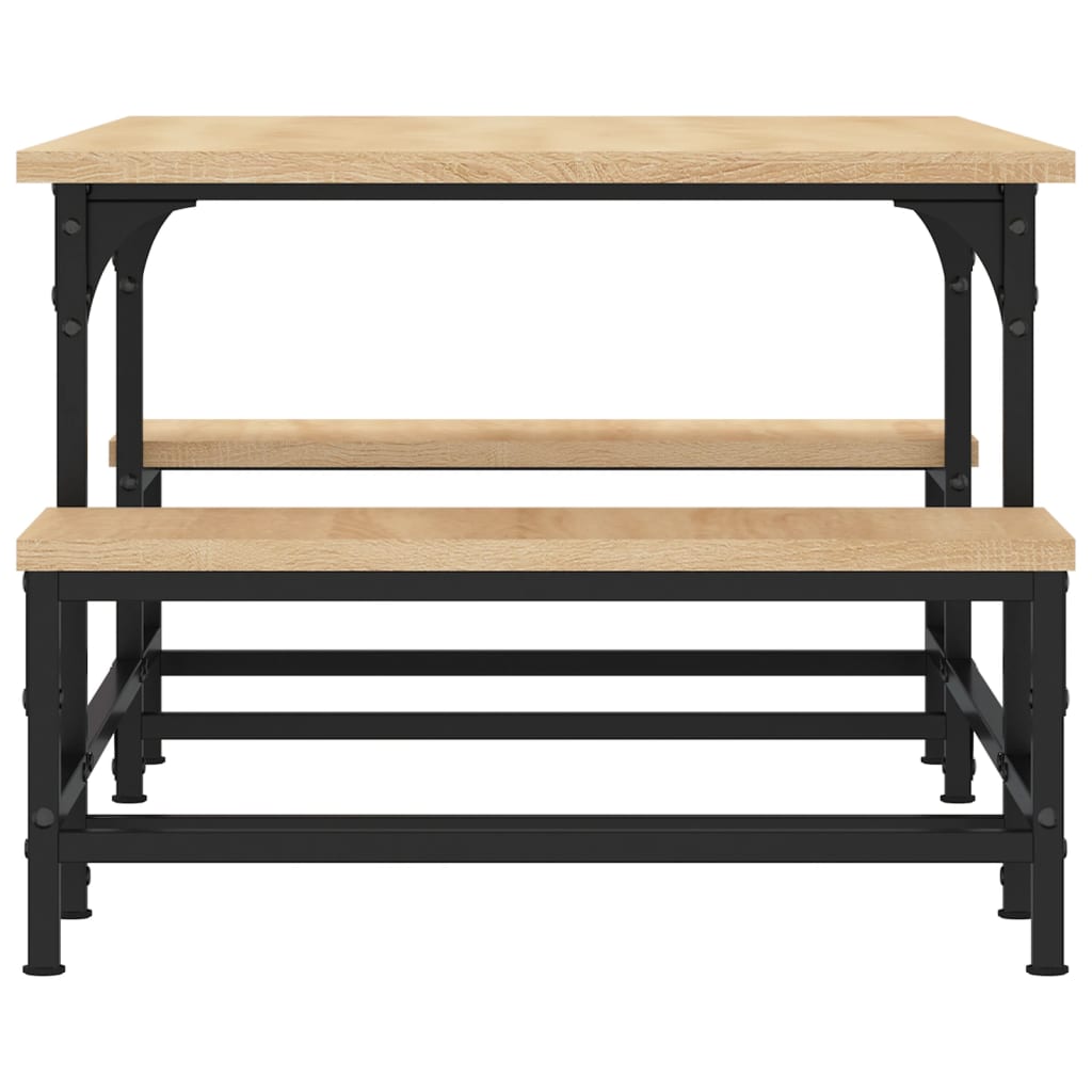 Coffee Table Sonoma Oak 100x50.5x40 cm Engineered Wood