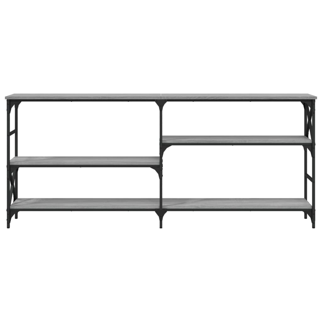 Grey Sonoma Console Table 180 cm - Engineered Wood Furniture