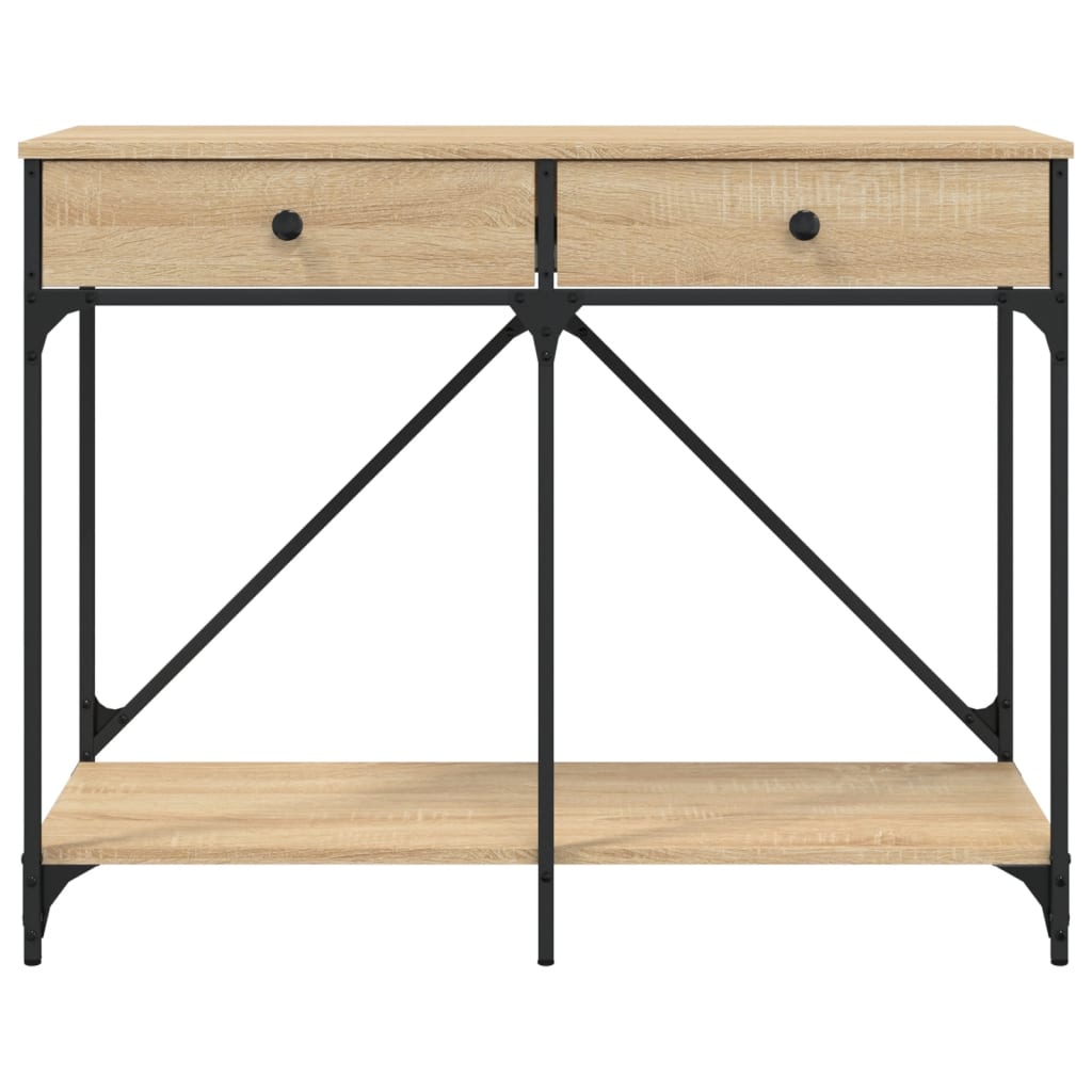 Sonoma Oak Console Table 100x39x78.5 cm - Engineered Wood