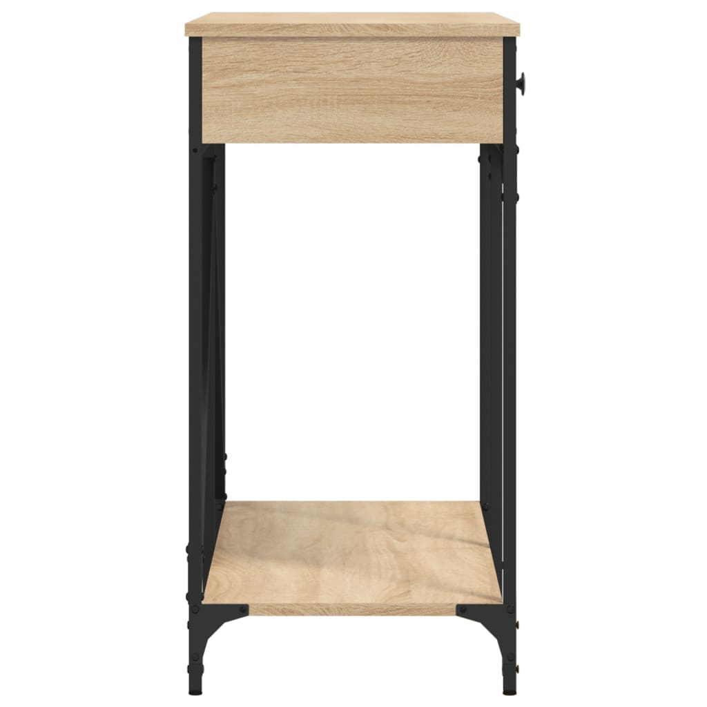 Sonoma Oak Console Table 100x39x78.5 cm - Engineered Wood