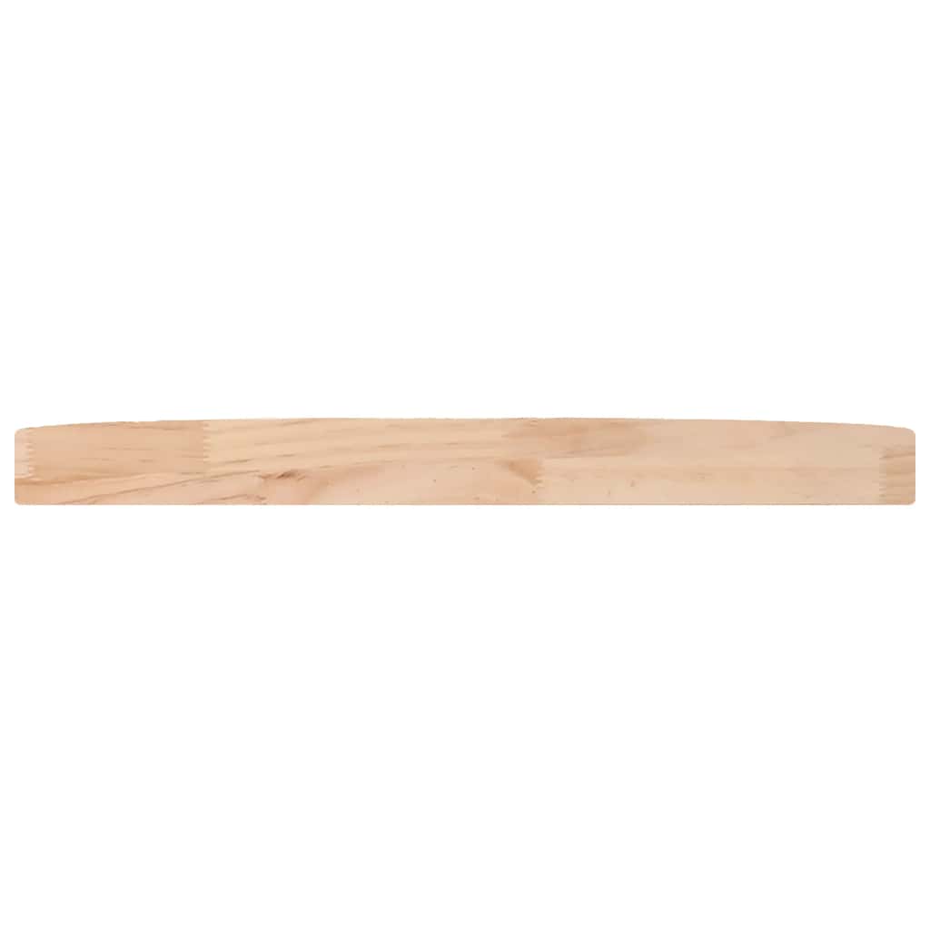Round Solid Pine Wood Table Top Ø30x3 cm - Natural Finish