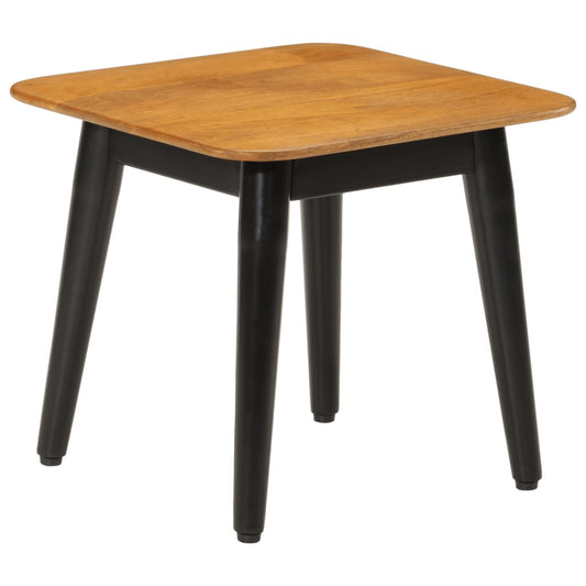 Coffee Table 45x45x40 cm Solid Wood Mango and Iron