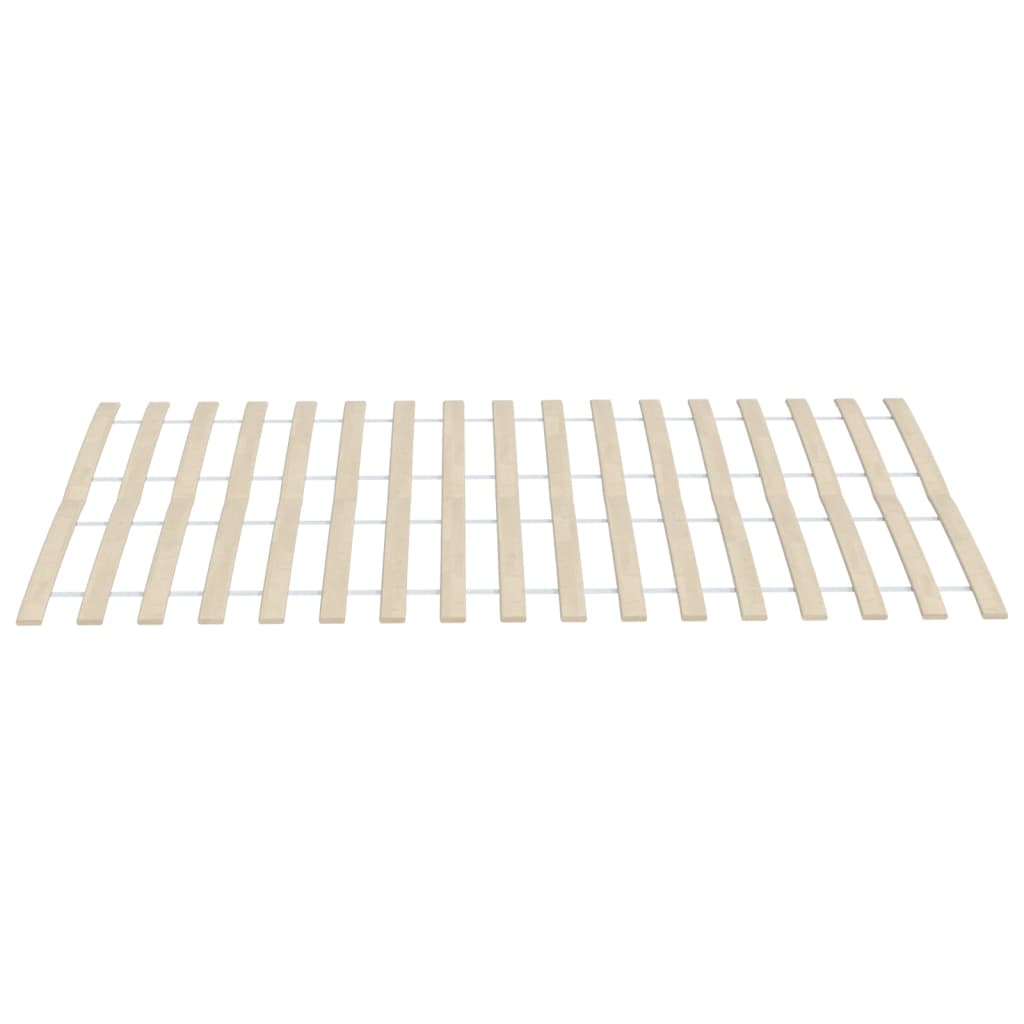 Solid Pine Slatted Bed Bases - 34 Slats, 2pcs 70x200 cm