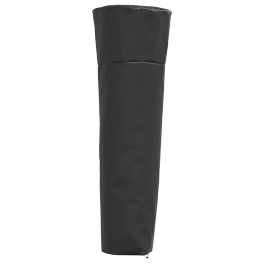Black Pyramid Heater Cover 86x47x241 cm - Durable 420D Oxford