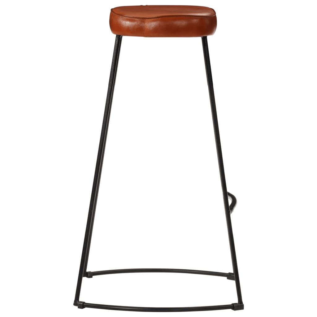 Gavin Bar Stools Set of 2 - Grey Fabric, 44x37.5x78 cm