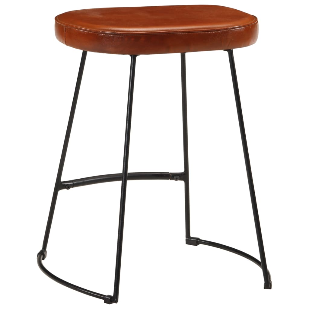 Dark Brown Bar Stools - Set of 2, 40x29.5x53 cm, Stylish & Durable