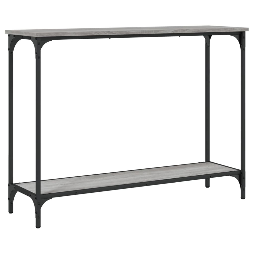 Grey Sonoma Console Table 101x30.5x75 cm - Engineered Wood