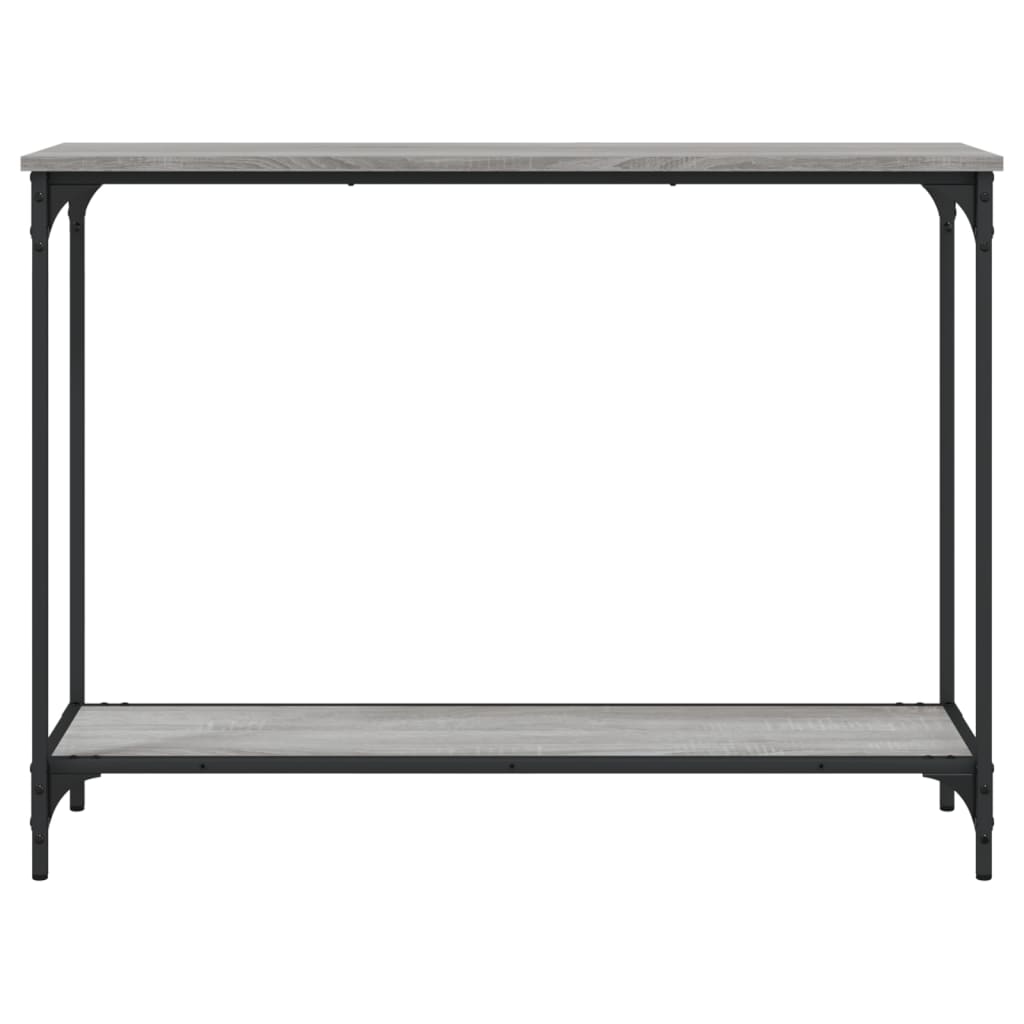 Grey Sonoma Console Table 101x30.5x75 cm - Engineered Wood