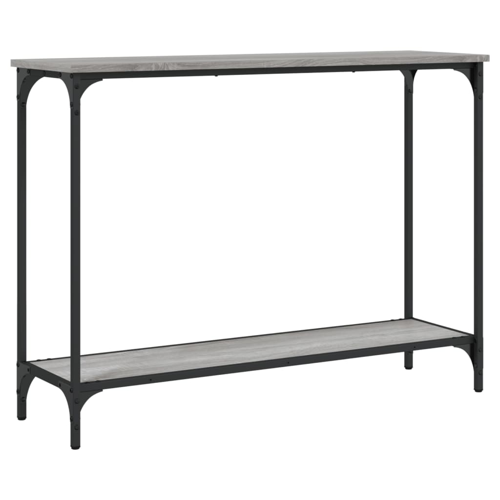 Grey Sonoma Console Table 101x30.5x75 cm - Engineered Wood