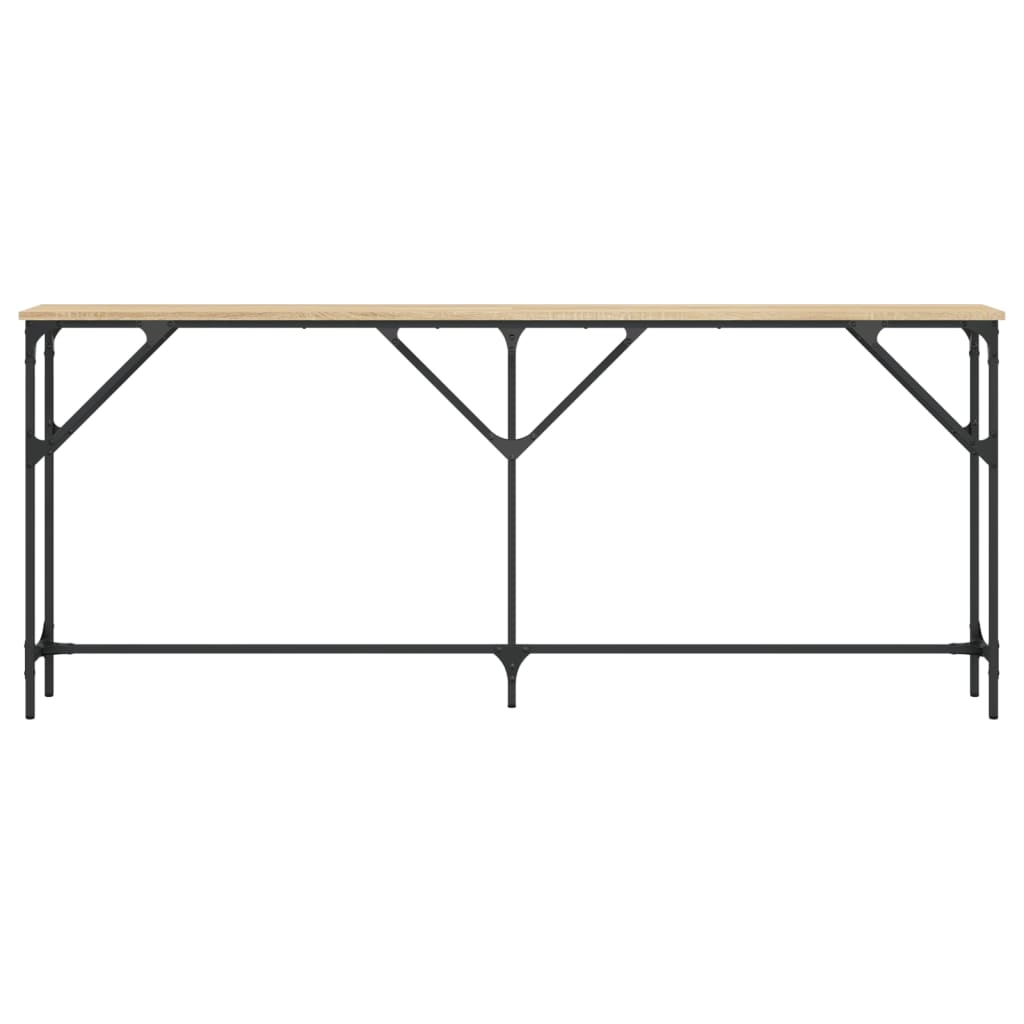 Sonoma Oak Console Table 180x23x75 cm - Stylish Engineered Wood