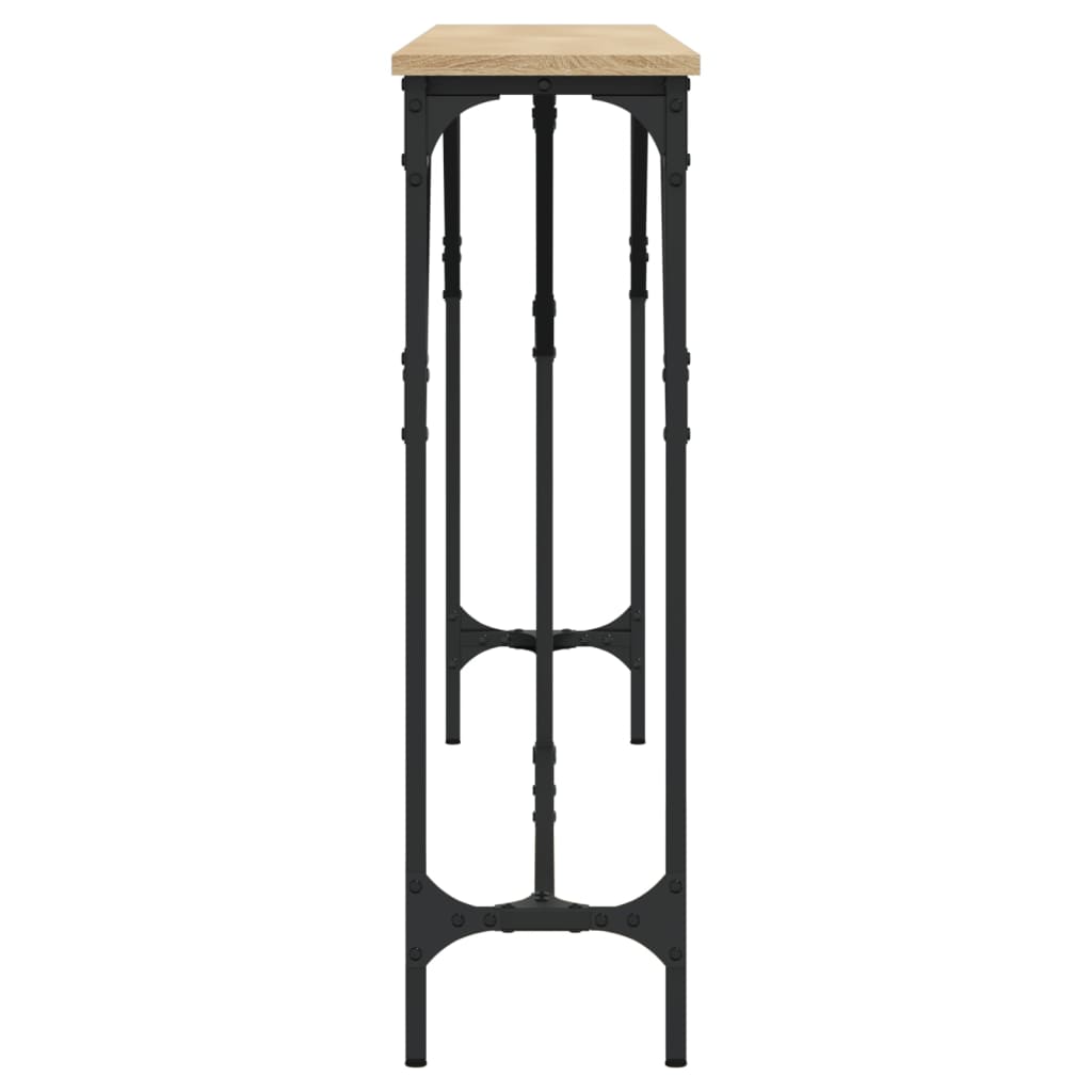 Sonoma Oak Console Table 180x23x75 cm - Stylish Engineered Wood