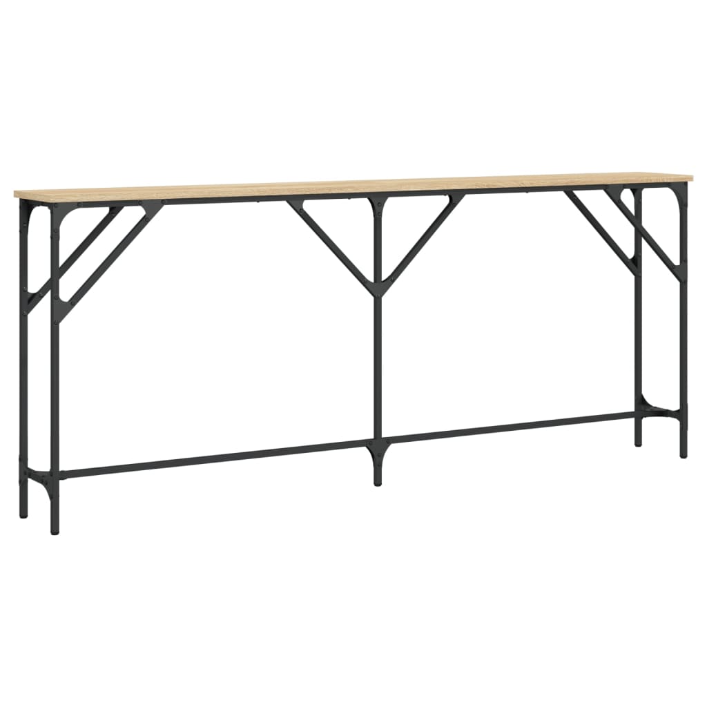 Sonoma Oak Console Table 180x23x75 cm - Stylish Engineered Wood