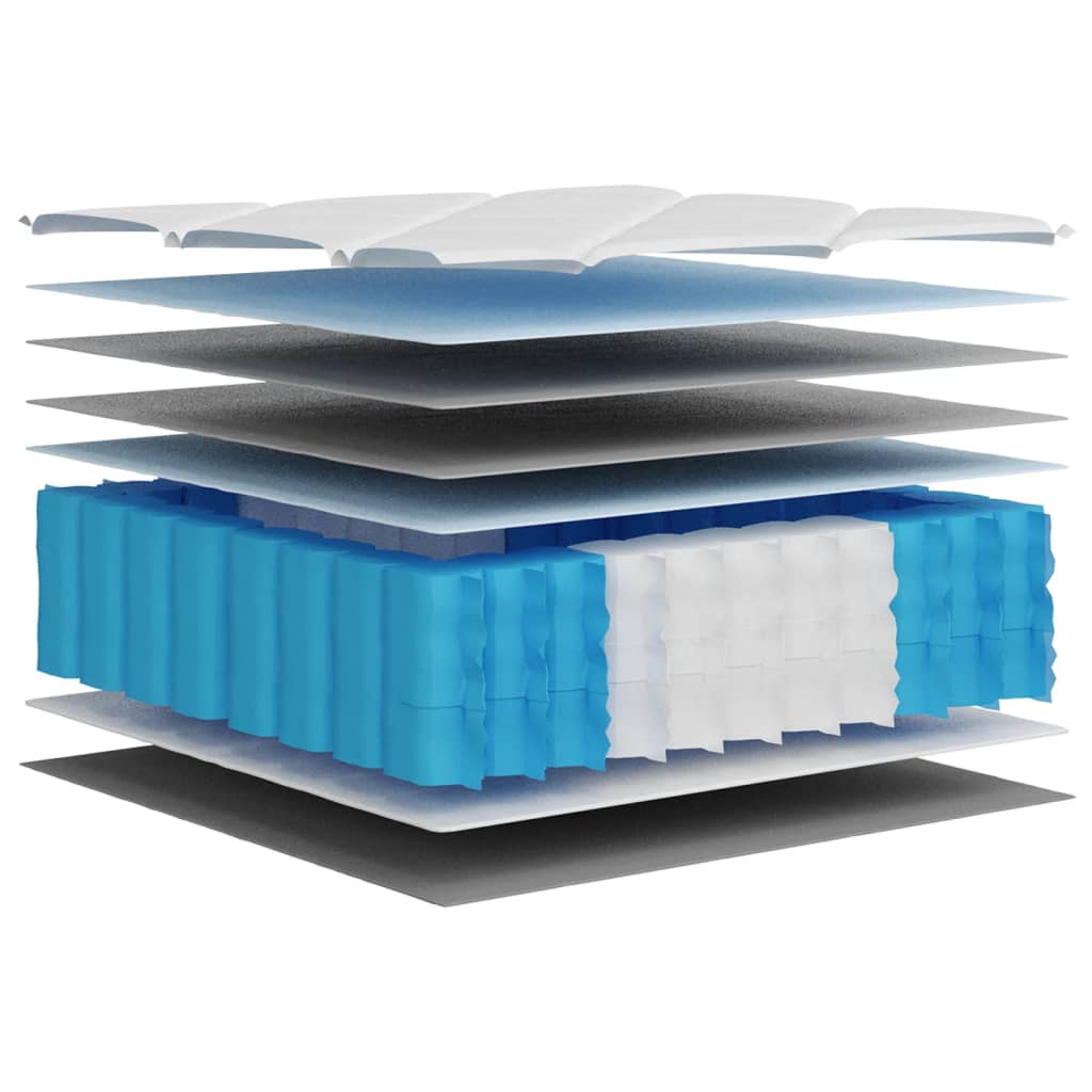 Pocket Spring Mattress Medium Firm 90x190 cm Single Size