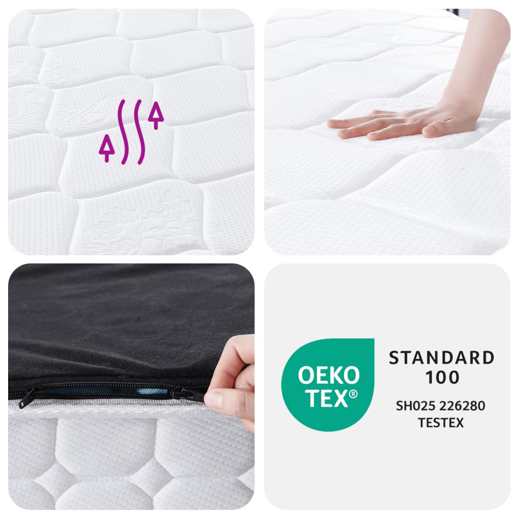 Pocket Spring Mattress Medium Firm 140x200 cm