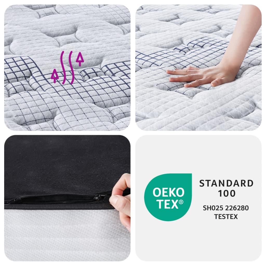 Pocket Spring Mattress Medium 90x200 cm