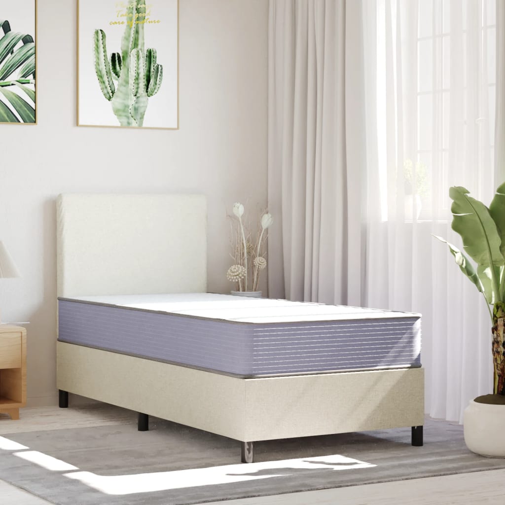 Foam Mattress Medium Soft 90x190 cm Single Size