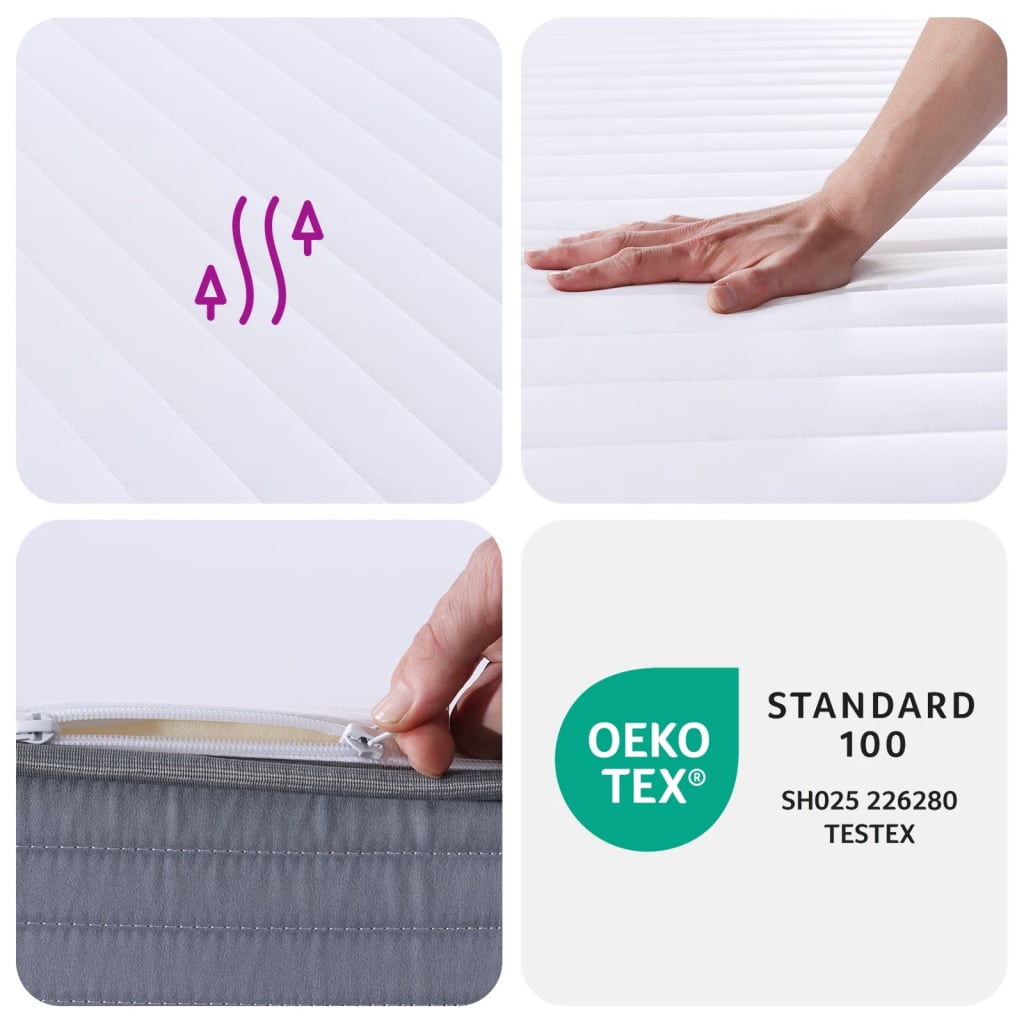 Foam Mattress Medium Soft 90x190 cm Single Size
