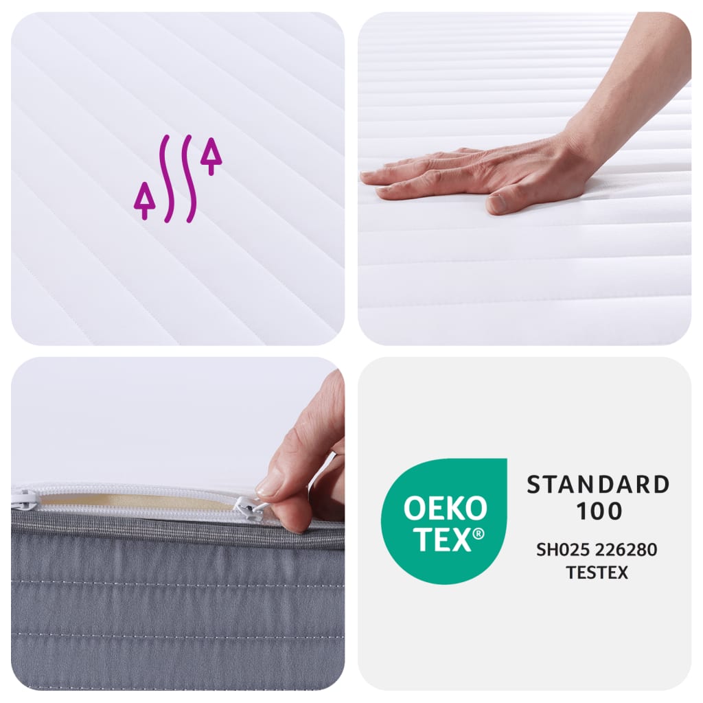 Foam Mattress Medium Soft 180x200 cm