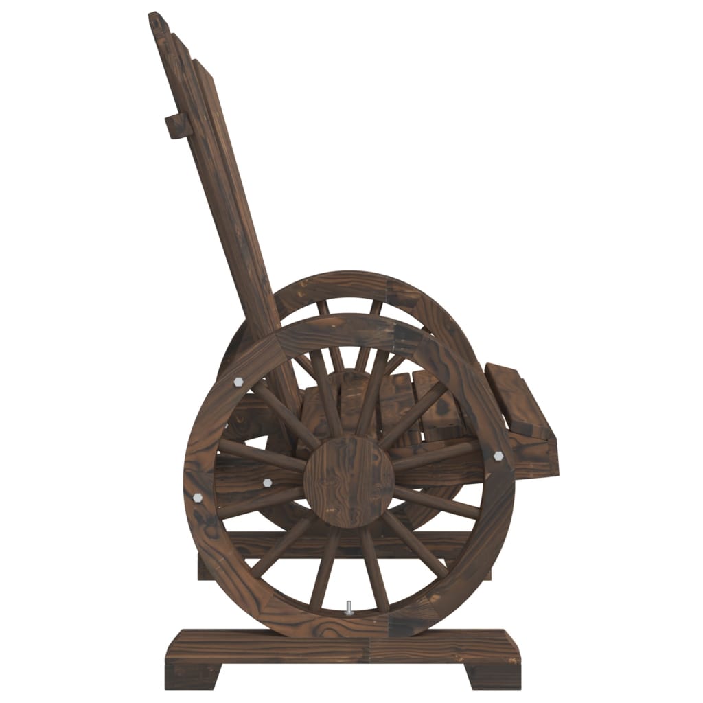 4 Pc Solid Fir Wood Garden Adirondack Chairs - Durable & Stylish