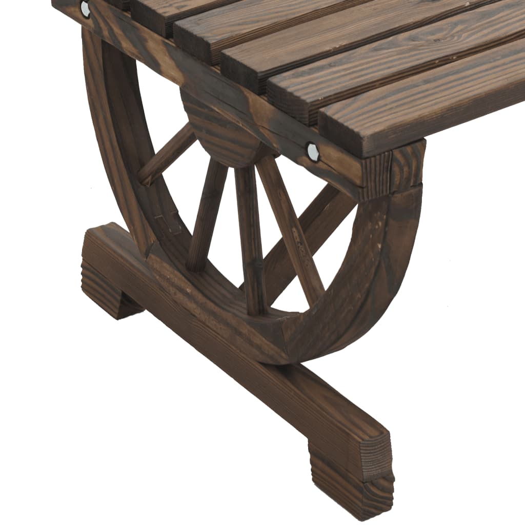 Garden Footstools 2 pcs Solid Wood Fir