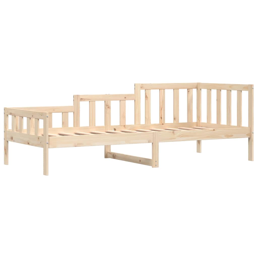 Solid Pine Day Bed Frame, No Mattress, 80x200 cm