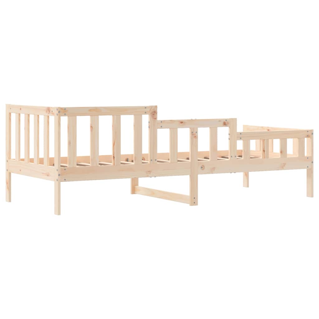 Solid Pine Day Bed Frame, No Mattress, 80x200 cm