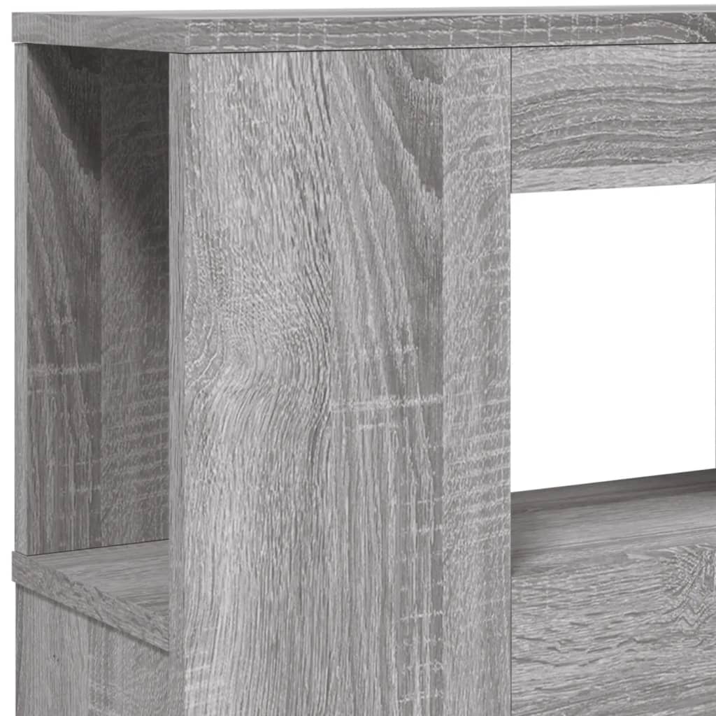 Grey Sonoma LED Headboard 160x18.5x103.5 cm - Engineered Wood