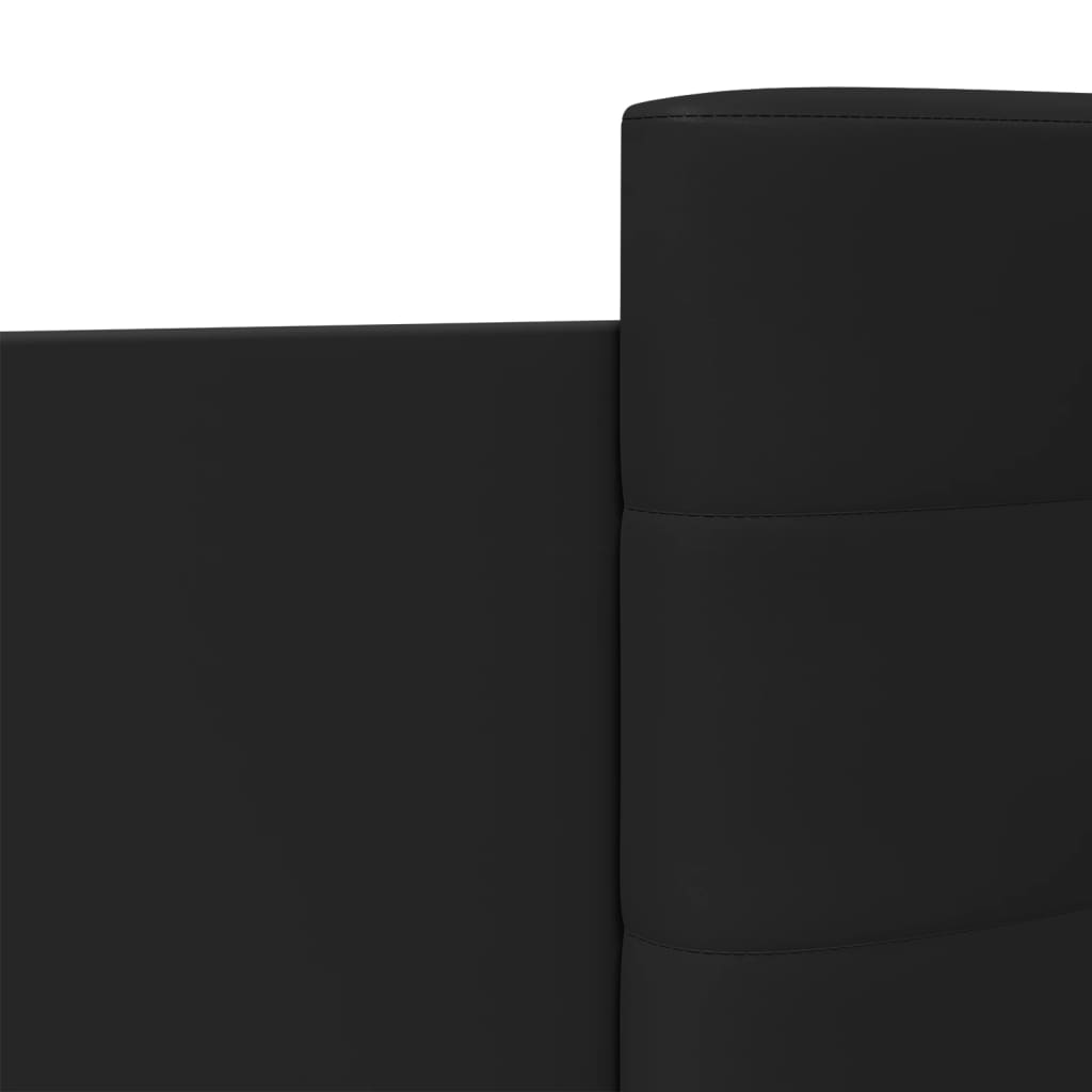 Bed Frame without Mattress Black 90x190 cm Single