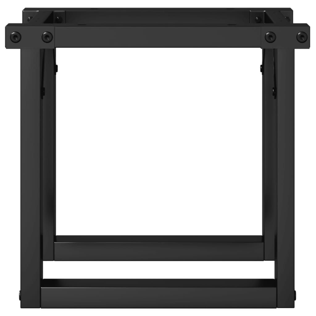 Steel O-Frame Coffee Table Legs 40x40x33 cm – Sleek & Durable Design
