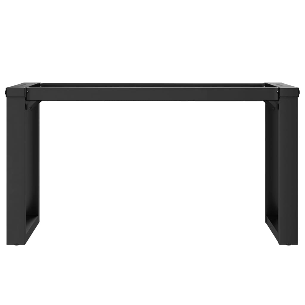 Steel O-Frame Coffee Table Legs 80x40x43 cm - Durable Design