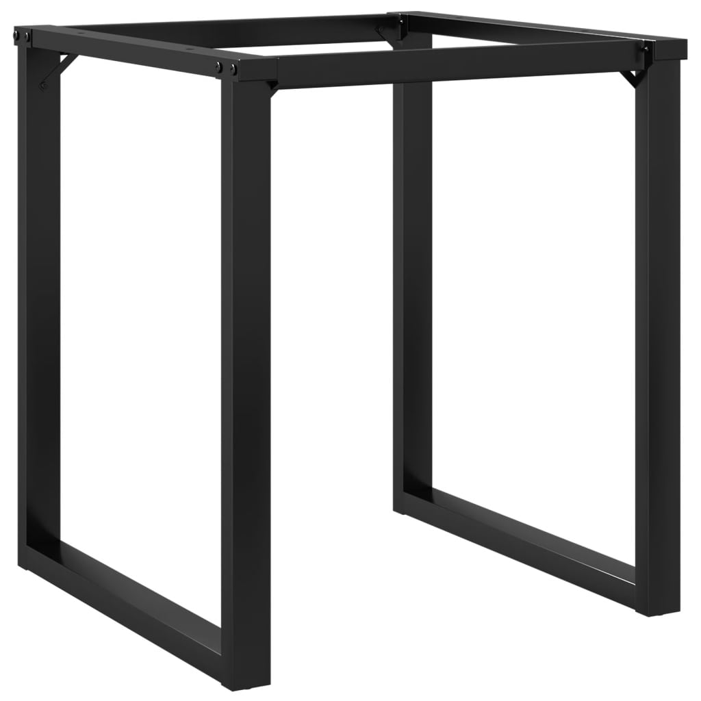 Steel O-Frame Dining Table Legs 70x70x73 cm - Durable Design