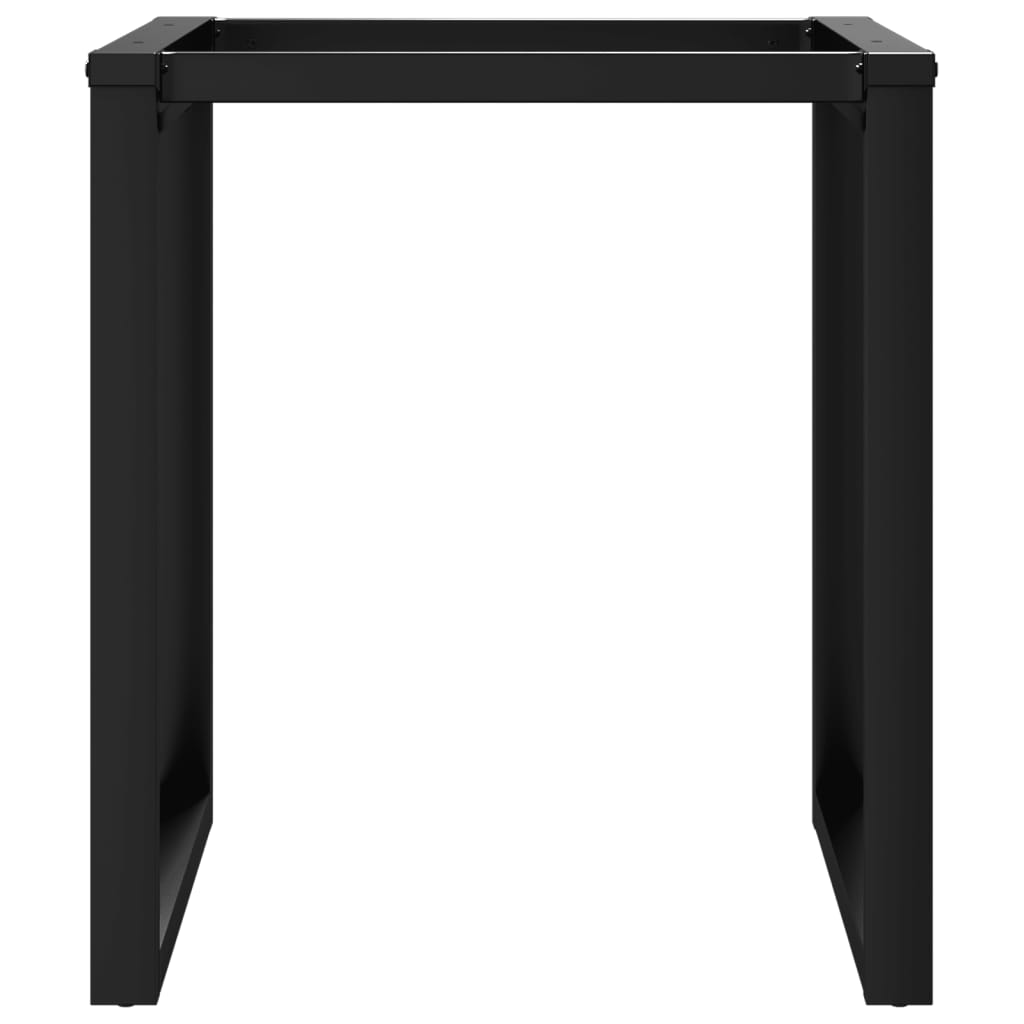 Steel O-Frame Dining Table Legs 70x70x73 cm - Durable Design