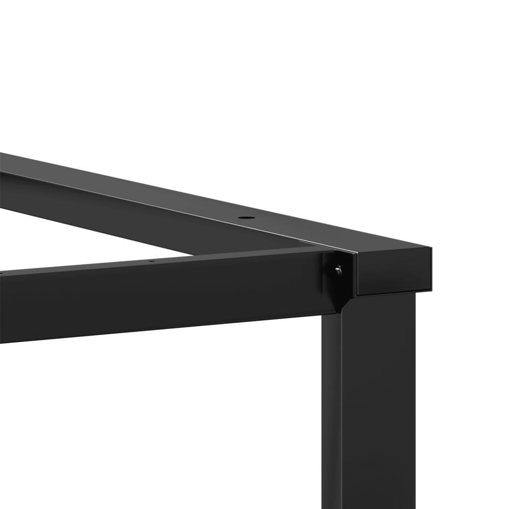 Steel O-Frame Dining Table Legs 160x80x73 cm - Modern Design