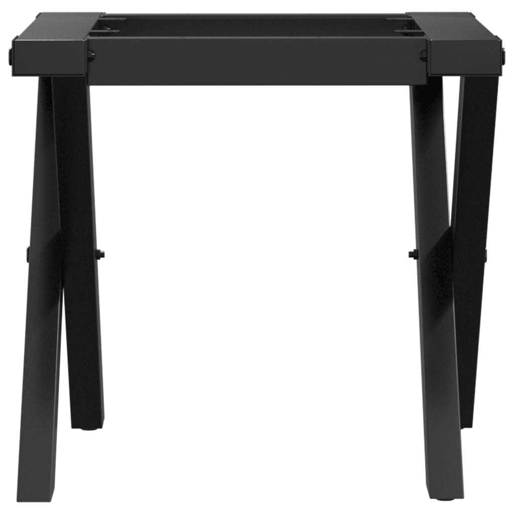 X-Frame Steel Coffee Table Legs 40x40x33 cm - Durable & Stylish
