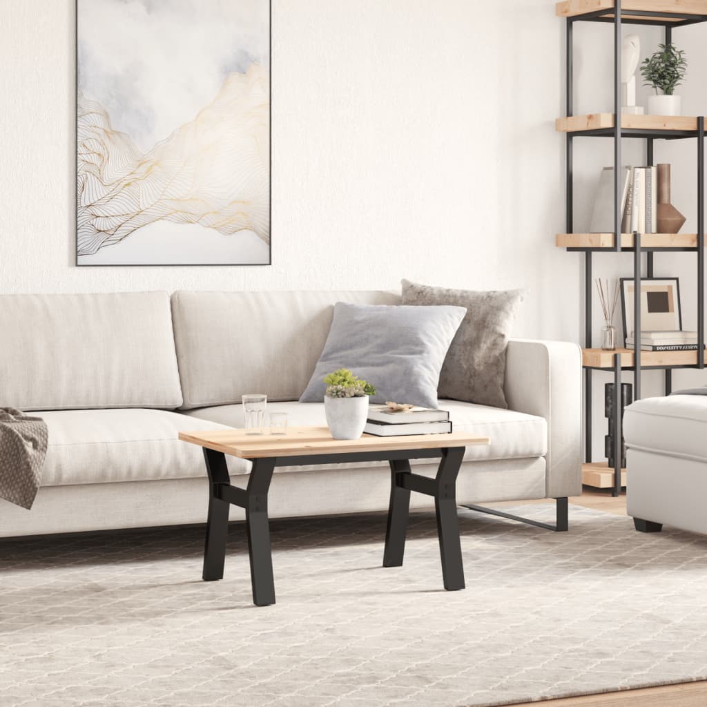 Steel Y-Frame Coffee Table Legs 60x40x38 cm - Durable Design