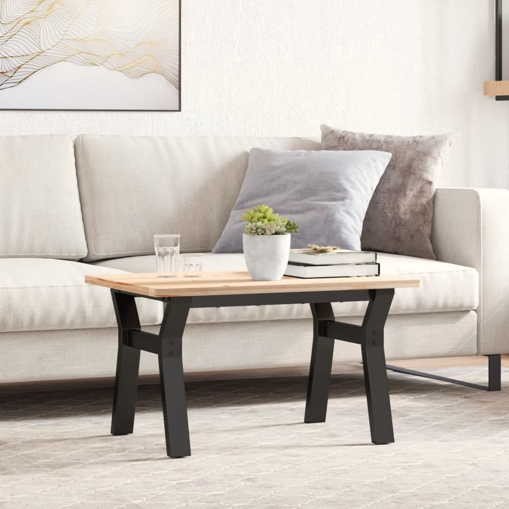 Steel Y-Frame Coffee Table Legs 60x40x38 cm - Durable Design