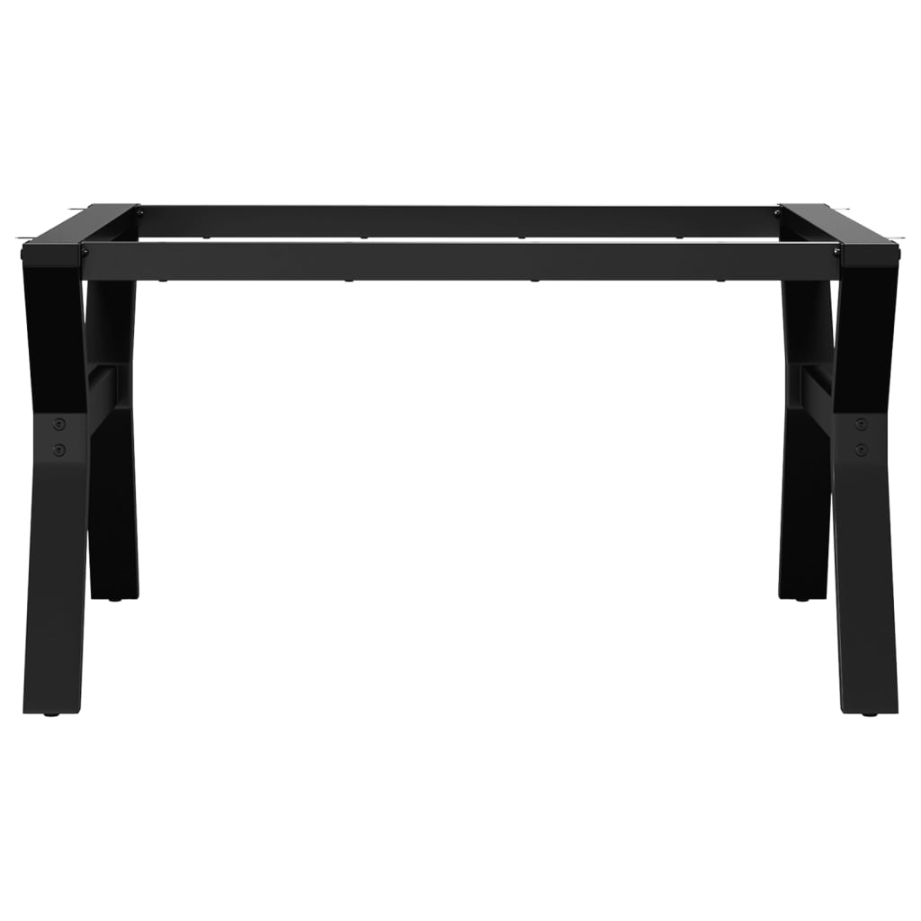 Sleek Steel Y-Frame Coffee Table Legs 80x70x43 cm
