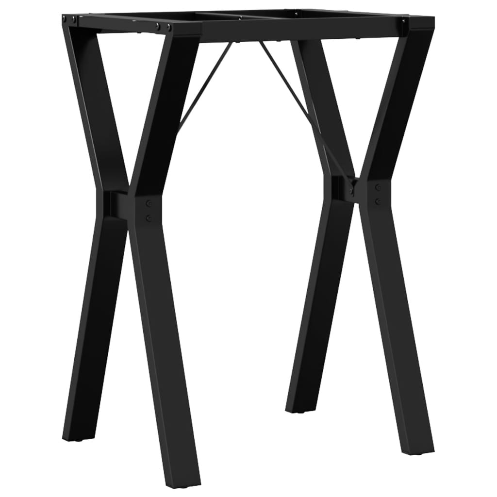 Steel Y-Frame Dining Table Legs 50x40x73 cm - Durable Support