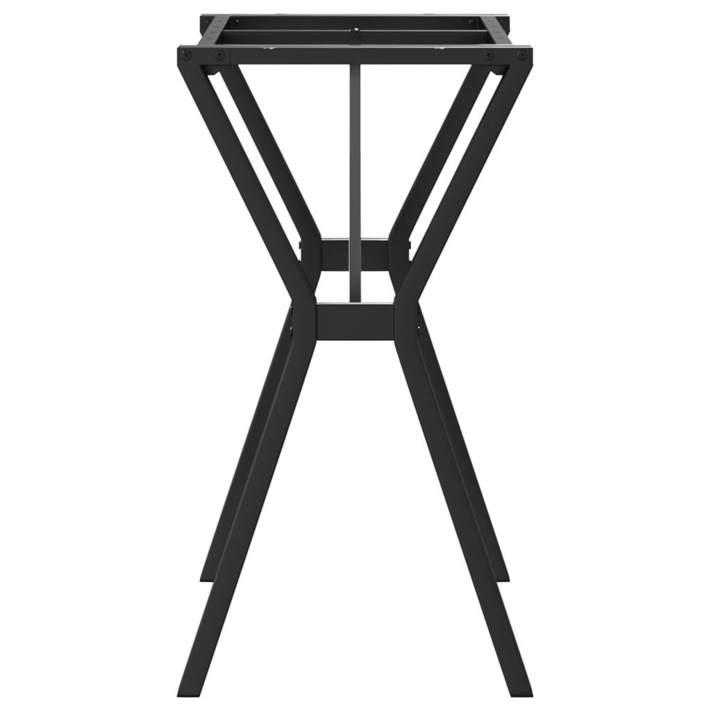 Steel Y-Frame Dining Table Legs, 80x40x73 cm – Durable Support
