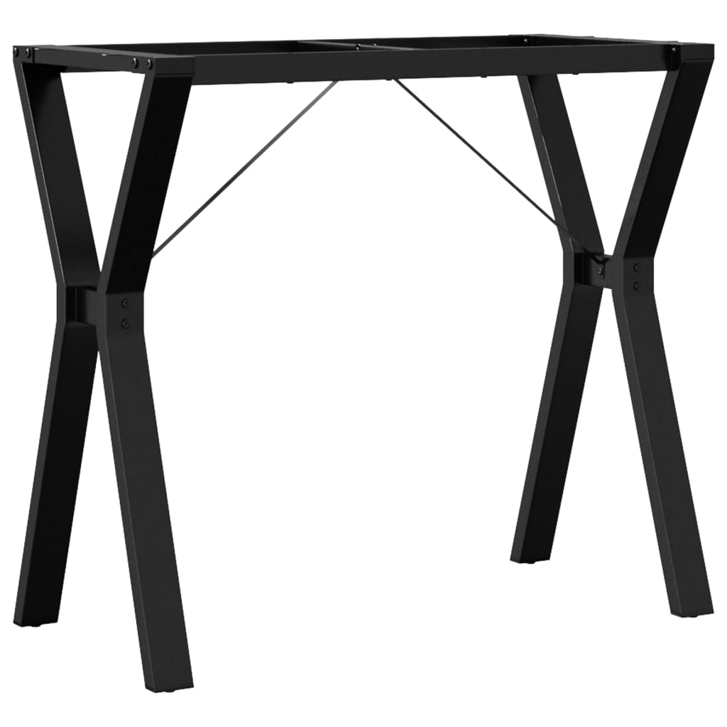 Steel Y-Frame Dining Table Legs, 80x40x73 cm – Durable Support