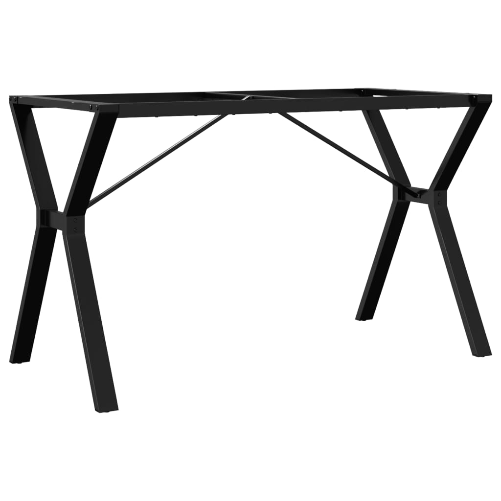 Steel Y-Frame Dining Table Legs 120x60x73 cm - Sleek & Durable