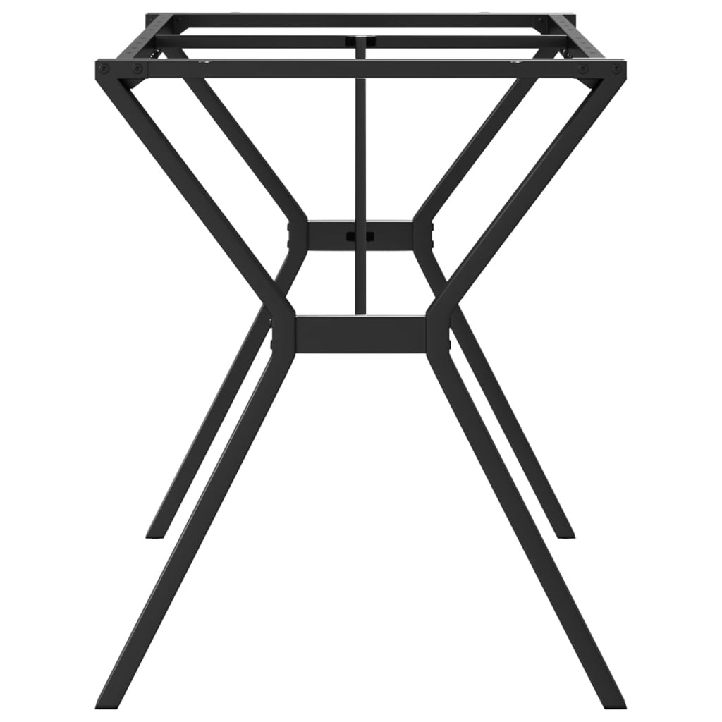 Steel Y-Frame Dining Table Legs 120x60x73 cm - Sleek & Durable