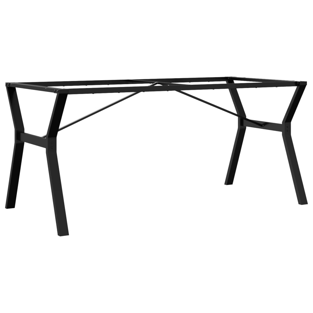 Steel Y-Frame Dining Table Legs 160x80x73 cm | Durable & Stylish