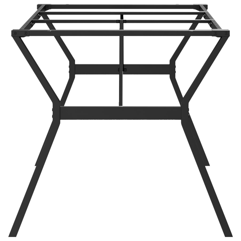Steel Y-Frame Dining Table Legs 180x80x73 cm - Durable Design