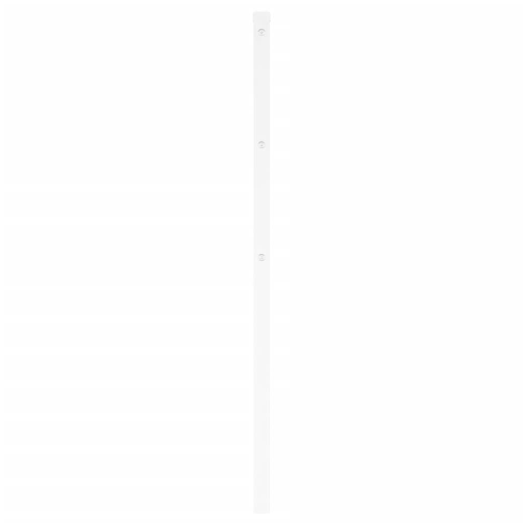 Elegant White Metal Headboard - 180 cm Premium Design