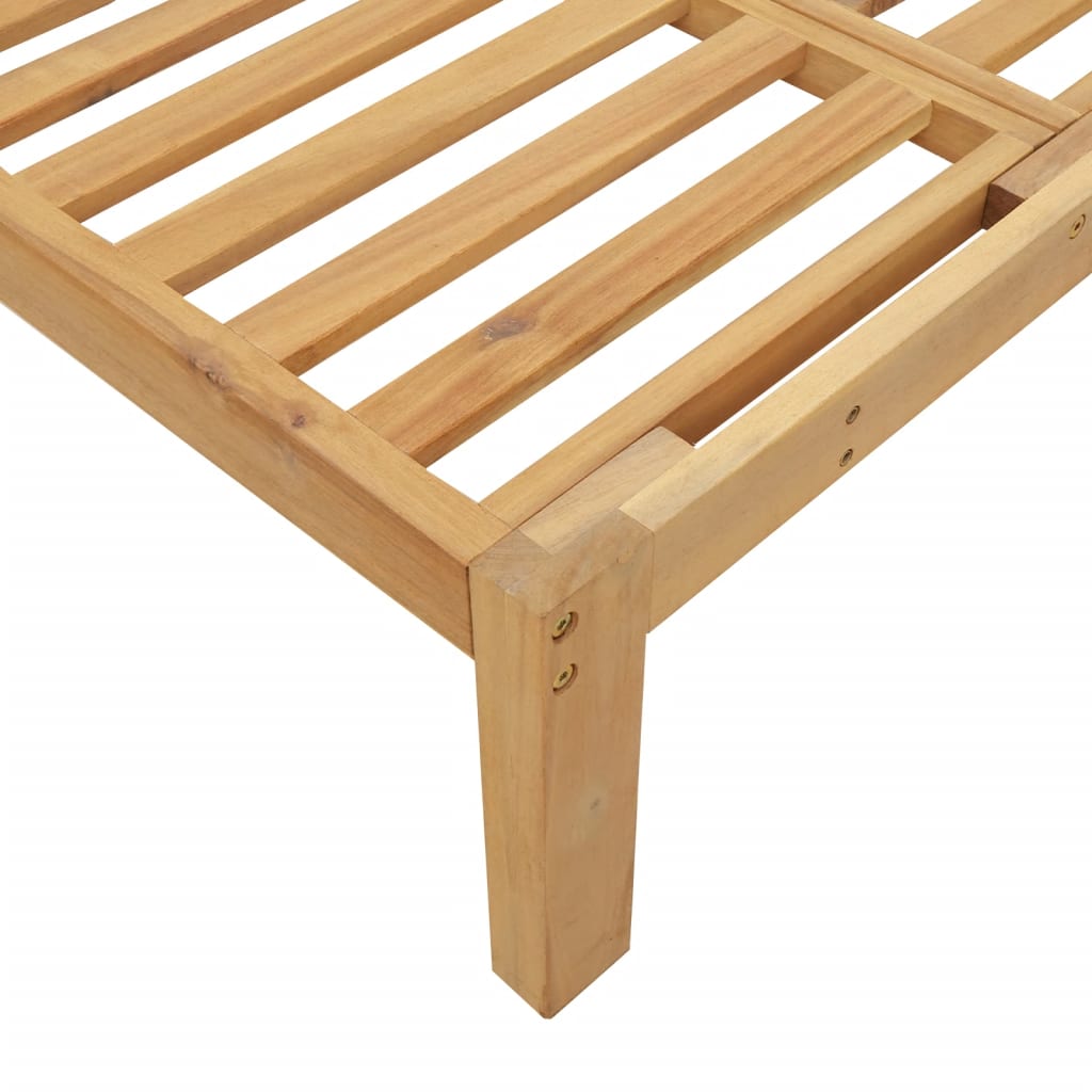 Solid Acacia Wood Garden Pallet Sofa Set - 4 Piece Outdoor Furniture