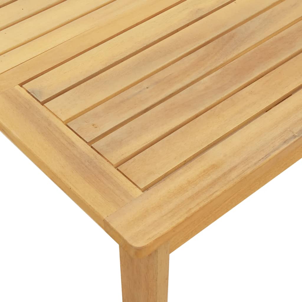 Solid Acacia Wood Garden Pallet Sofa Set - 4 Piece Outdoor Furniture
